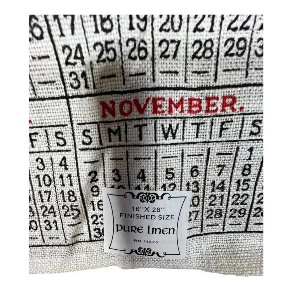 Linen 1975‎ Wall Calendar